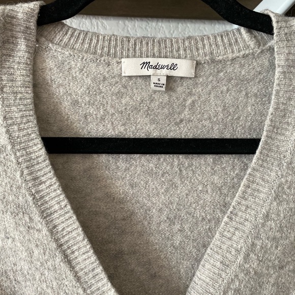 Madewell Wrap Sweater - Picture 2 of 2